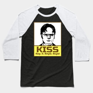 K.I.S.S. Dwight Schrute Baseball T-Shirt